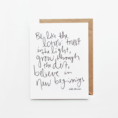 Hand Lettered Encouragement Cards for Healing, Grief, and Mental Health