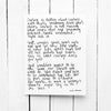 This Is Courage Hand Lettered Poetry Encouragement Card